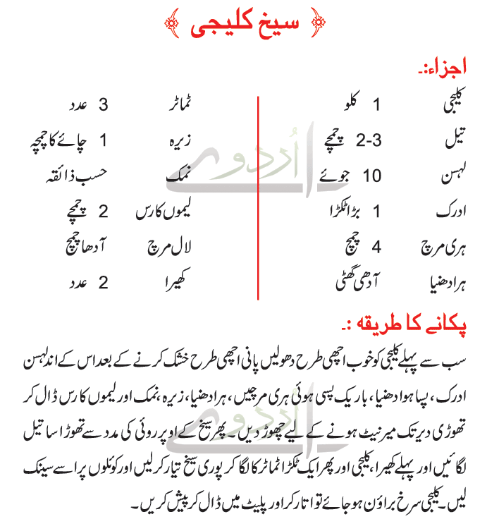 Seekh Kaleji