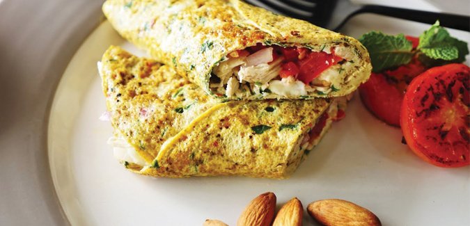 Cottage Cheese Omelette