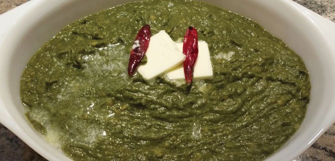 Bathua Palak Saag