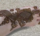 Fozeya Feet Mehndi Design