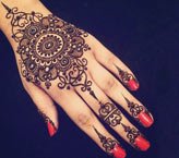 Hand Mehndi Design Pakistani