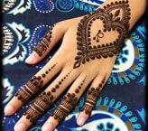 Heart Mehndi Pictures