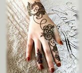 Heena Flower Mehndi Design