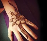 Saneya Simple Mehndi Design