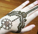 Simple Flower Mehndi Designs For Hands